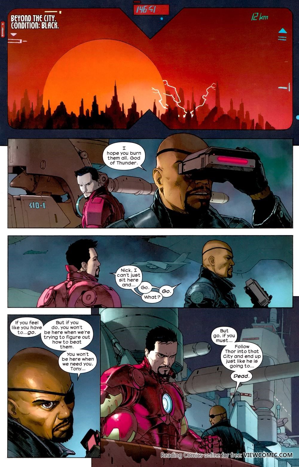 Esad Ribic - Ultimate Comics: Ultimates - The Republic is Burning, matita, pastello e china su ca...