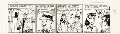 Oh, Diana! - Matita e china su cartoncino