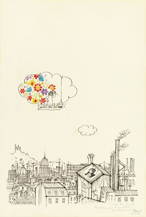 Le printemps dans le ciel de Paris