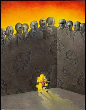 Pinocchio e il dilemma del muro