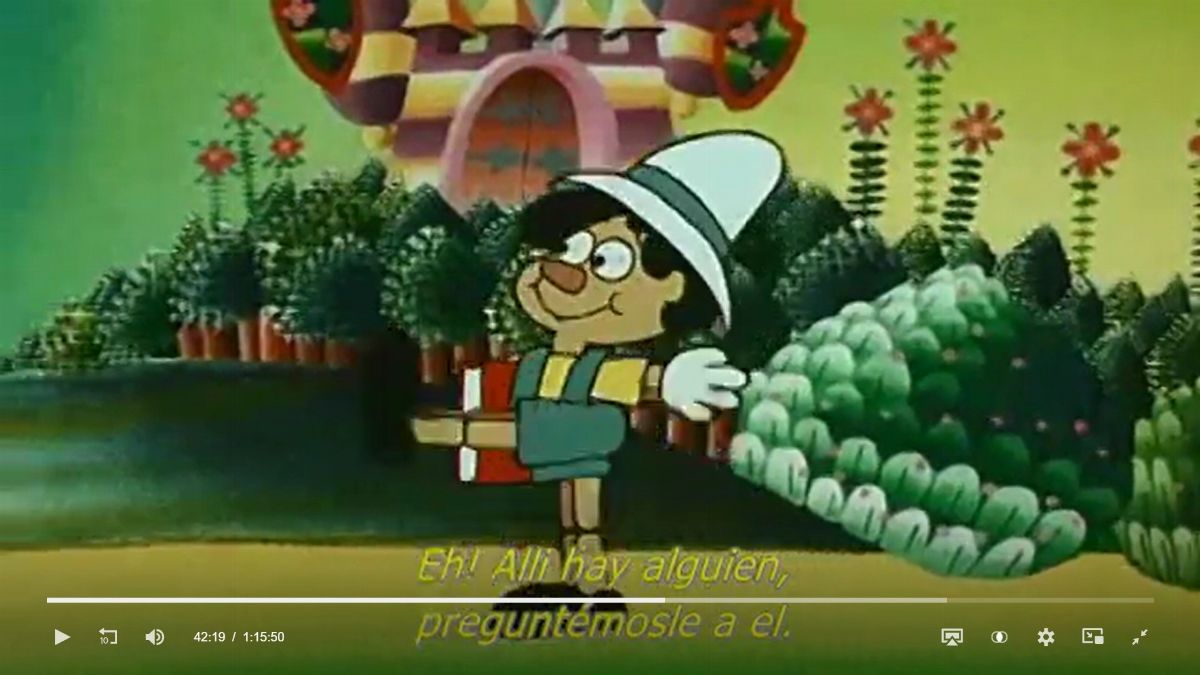 Studio Bozzetto - Bruno Bozzetto, Cel originale per 'Il signor Rossi cerca la felicità', tempera ...