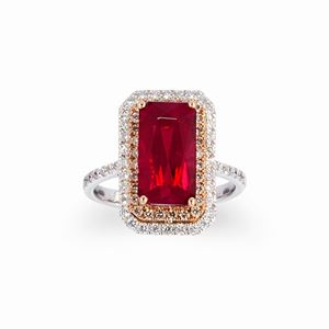  - Anello con tormalina