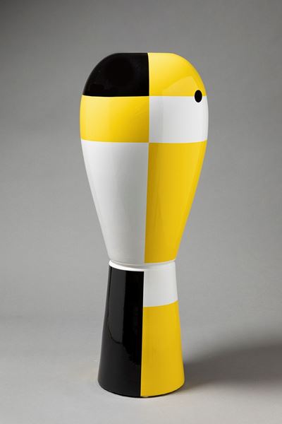 Vaso B in ceramica, edizione limitata, 2000 ca.