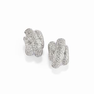 Diamond earrings