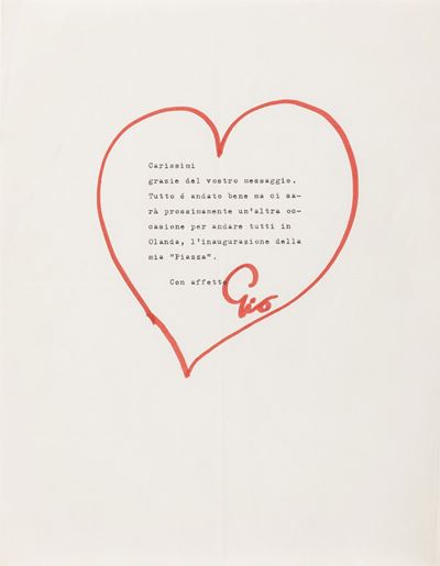 Calligramma, tecnica mista su carta