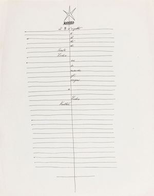 Ponti Gio - Calligramma