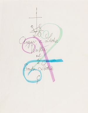 Ponti Gio - Calligramma