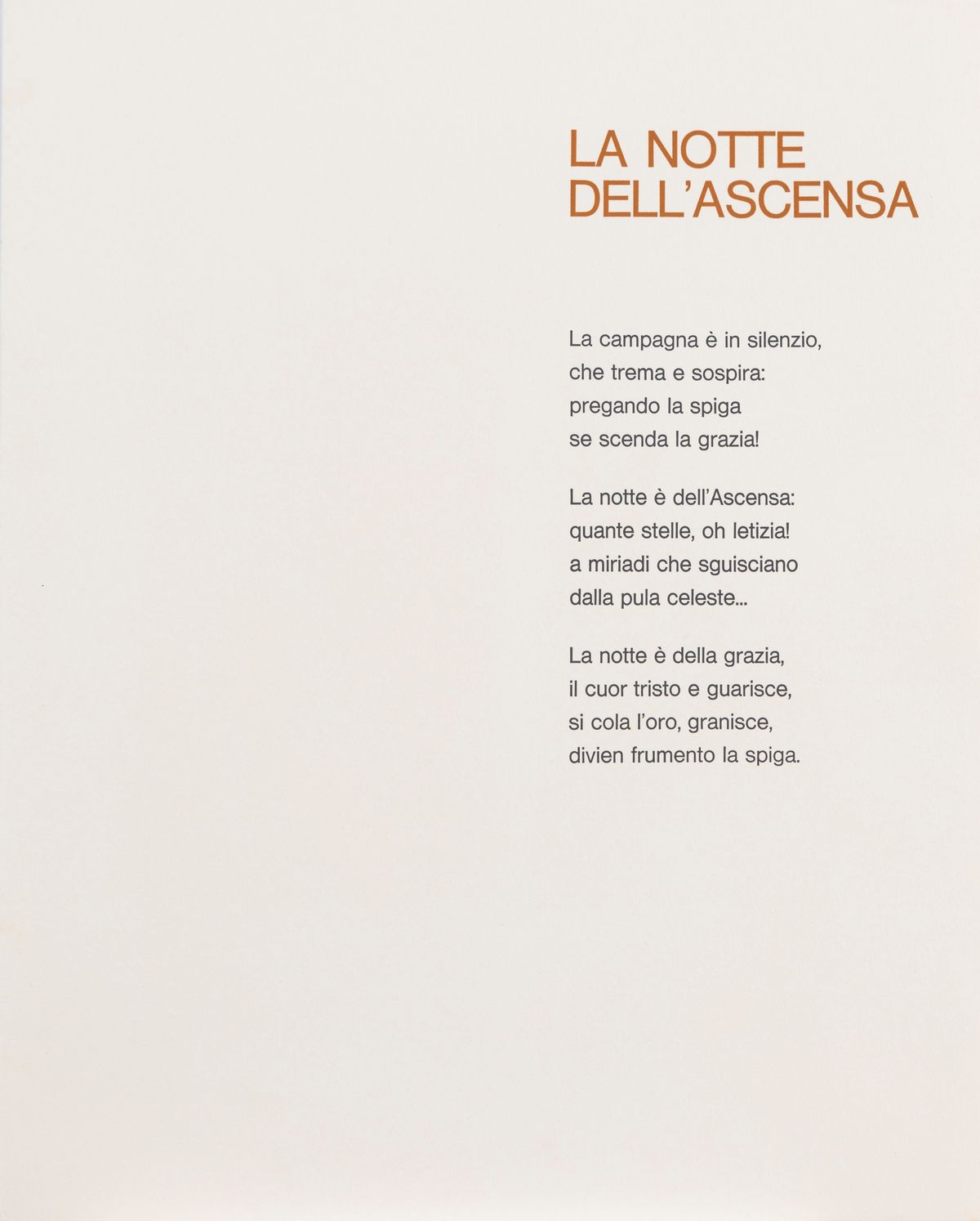Emilio Scanavino - La Notte Dell'ascensa