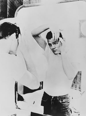 Chet Baker (at the mirror)