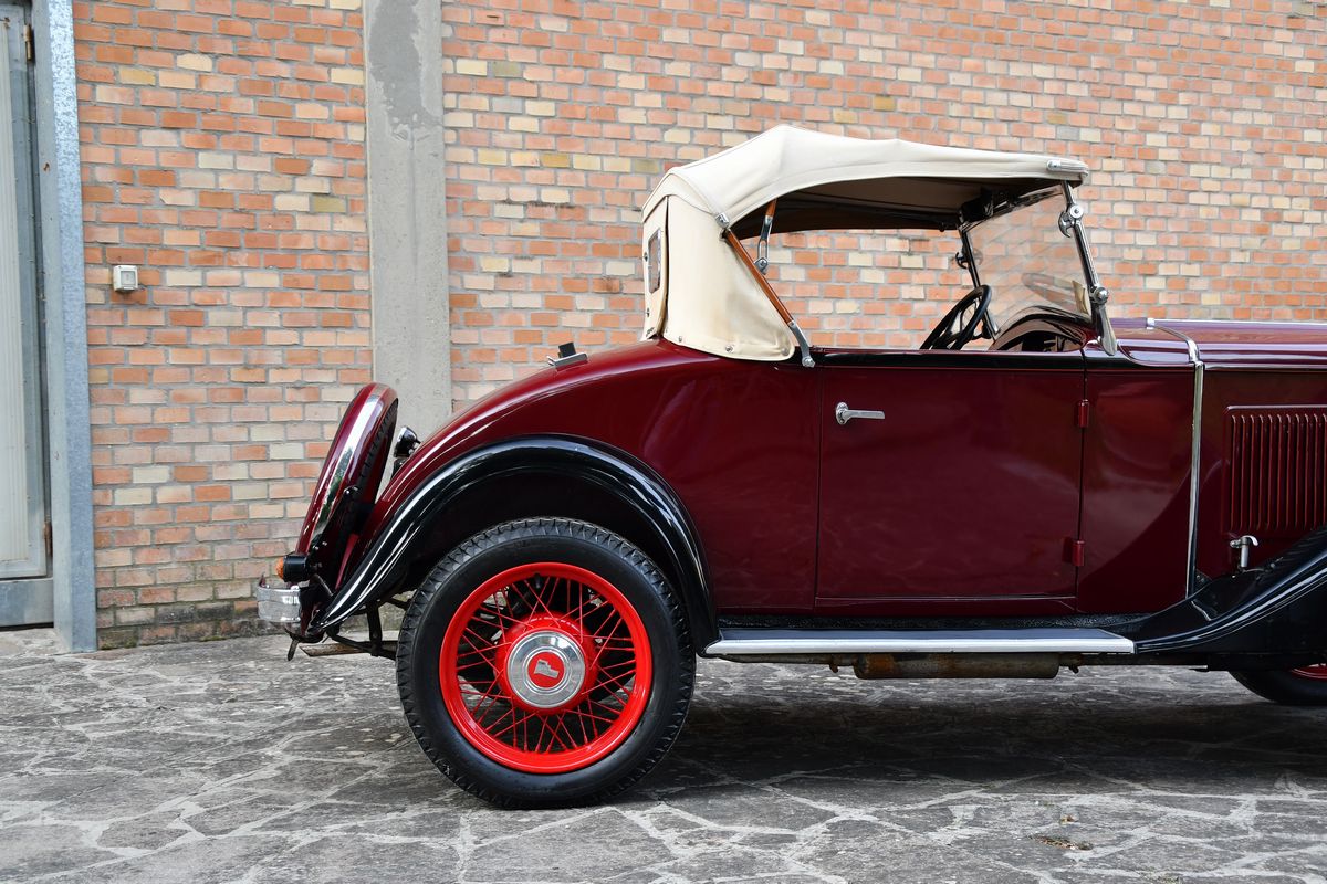 Fiat 508 S Balilla spyder 1932 Modèle 3D - Télécharger Sports car activé