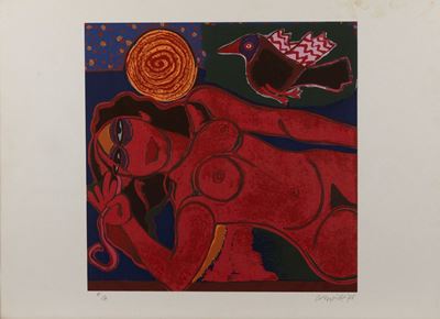 Donna in Rosso