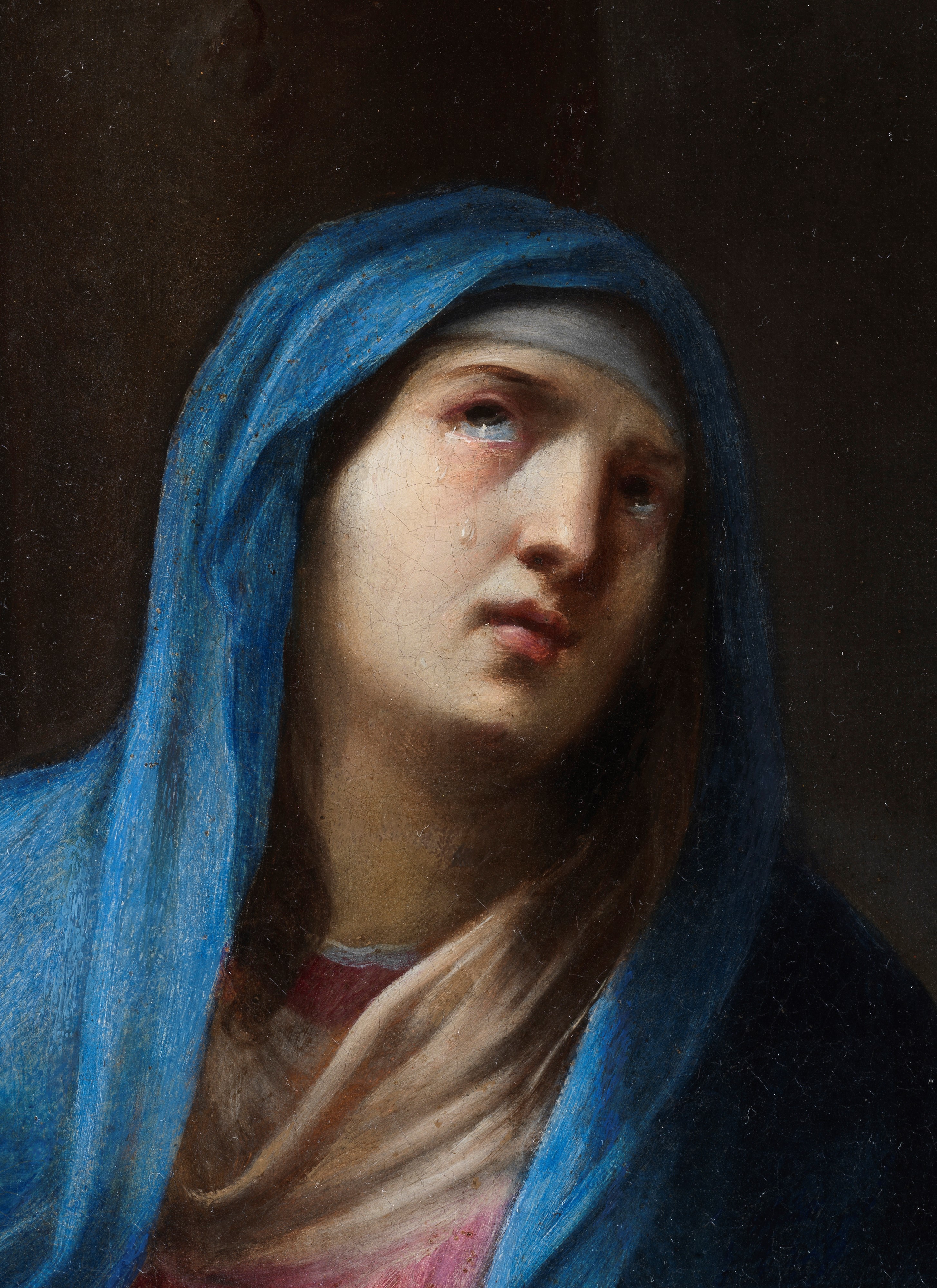 Scuola Dell'italia Centrale, Secolo XVII - Pietà con Due Sante