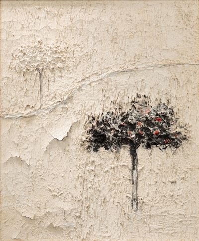Paesaggio, olio su tela, 1984
