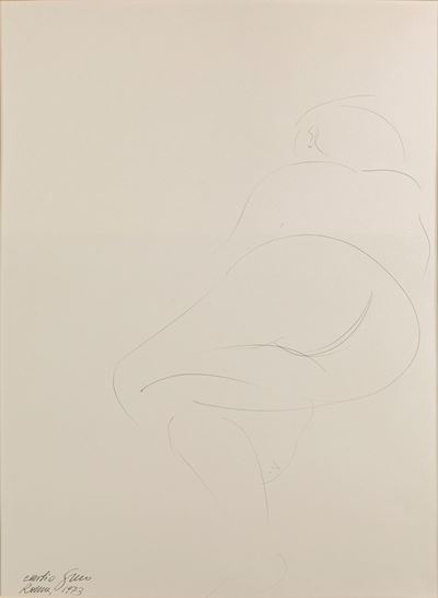 Figura, grafite su carta