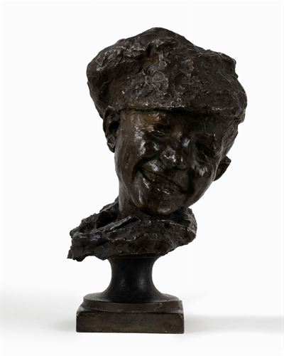 M. Rosso, Gavroche o Birichino, scultura in bronzo