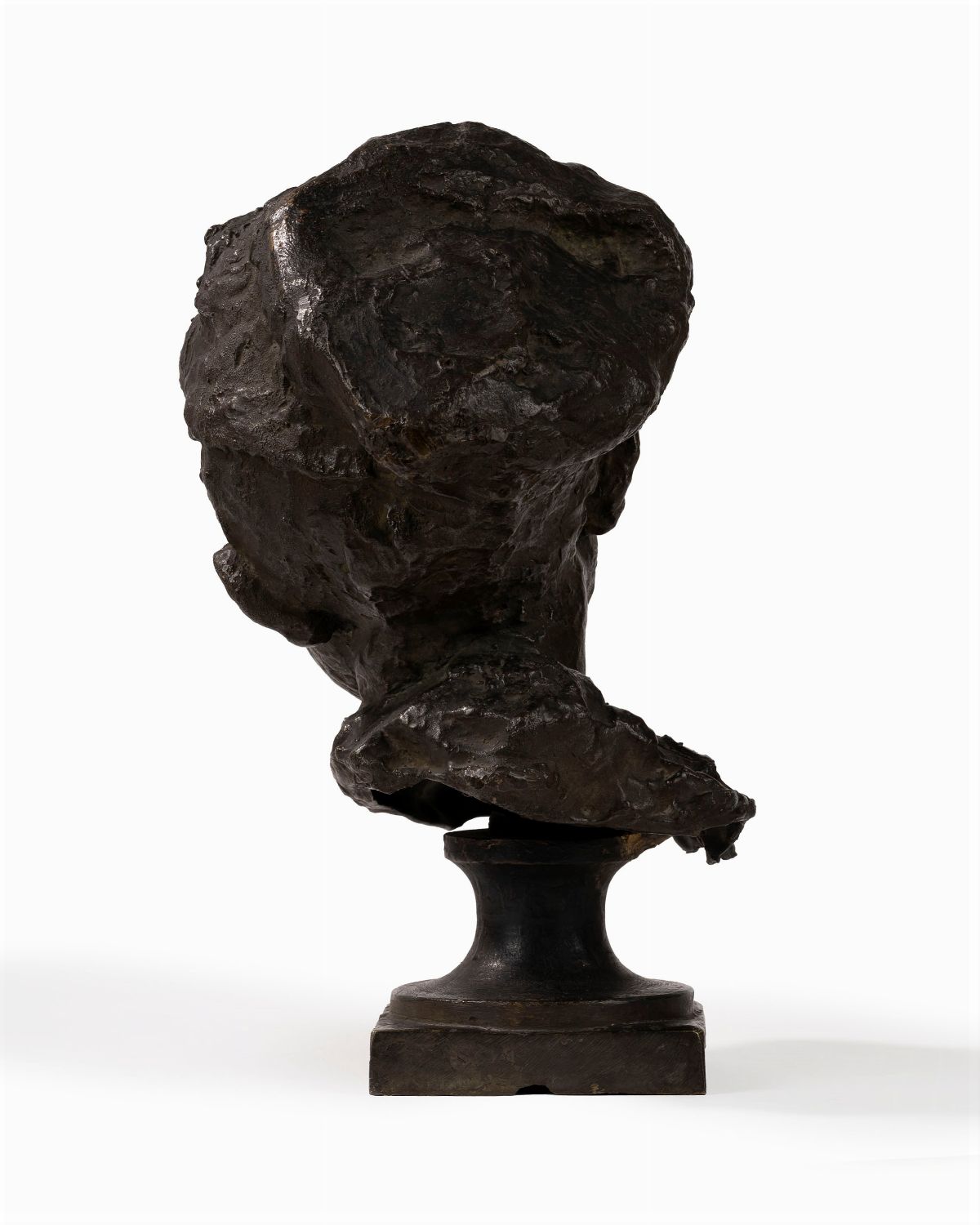 Da Medardo Rosso (torino 1858-milano 1928) - M. Rosso, Gavroche o Birichino, scultura in bronzo