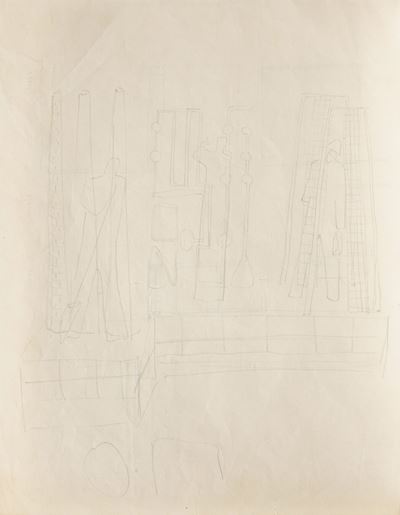 Disegno, matita su carta