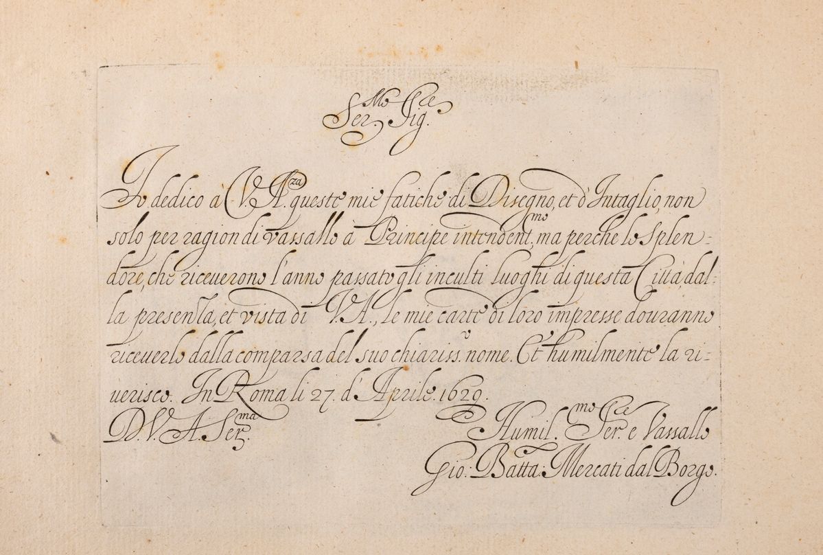 Giovanni Battista Mercati - Alcune Vedute Et Prospettive di Luoghi Dishabitati di Roma