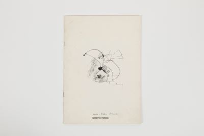 Catalogo della mostra (Bologna, Galleria dé Foscherari, 1974)