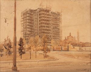 Marzorati Carlo - View of Milan