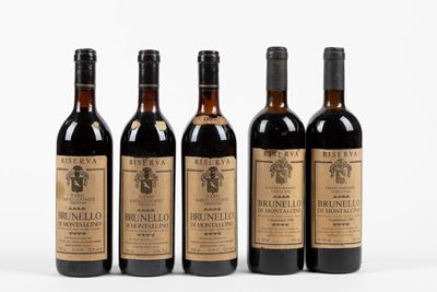 Conti Costanti, Brunello di Montalcino Riserva DOCG (5 BTS: N.D., 1982, 1990)