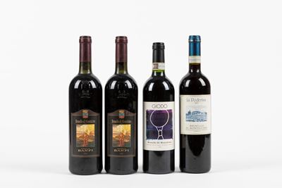 Selezione di Brunello di Montalcino DOCG, 2003-2012 (4 bottiglie)