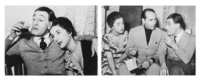 Totò e Franca Faldini in 'Dov’è la libertà', 1954, due stampe vintage alla gelatina ai sali d'arg...
