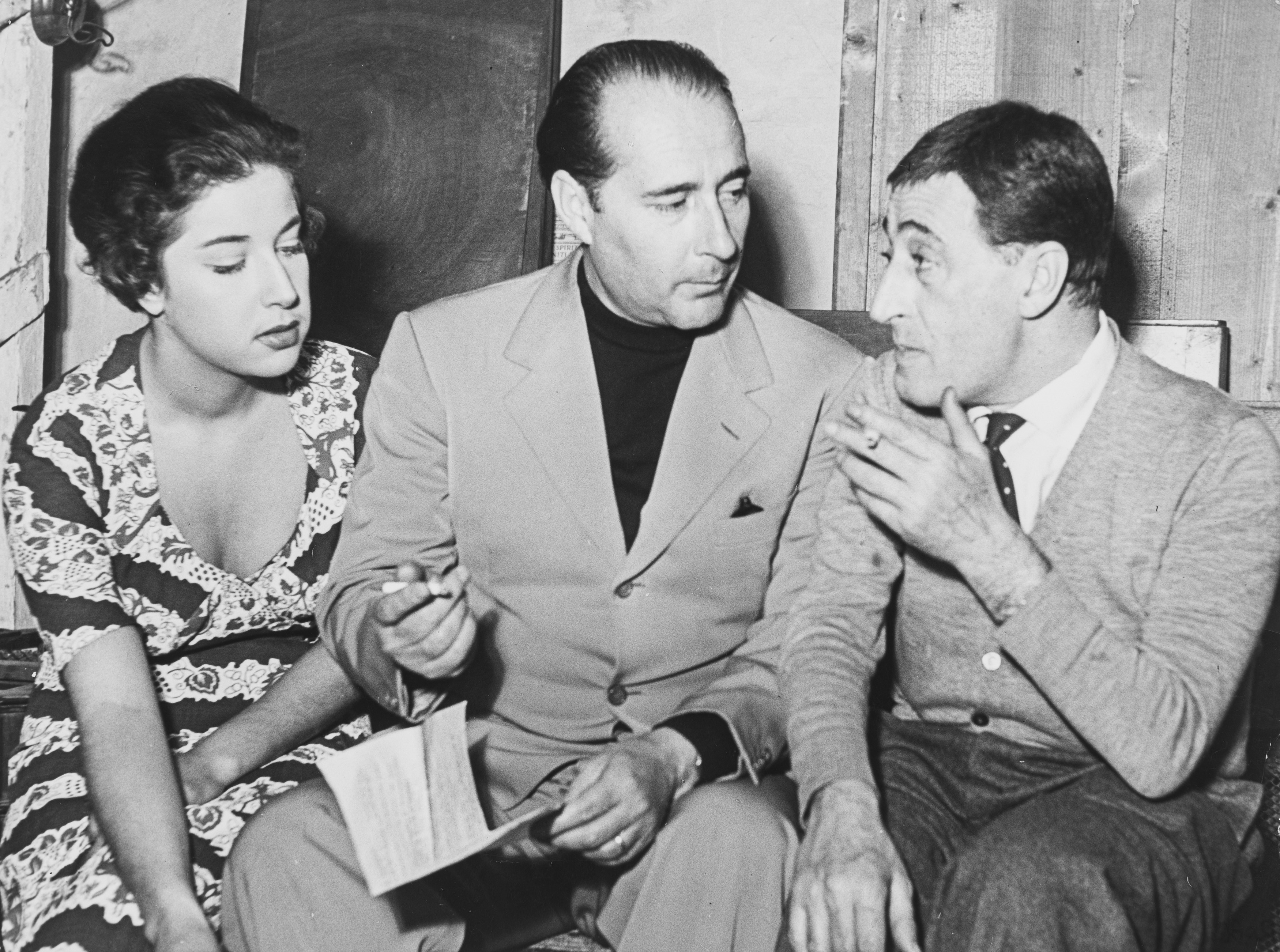 Ivo Meldolesi - Totò e Franca Faldini in 'Dov’è la libertà', 1954, due stampe vintage alla gelati...