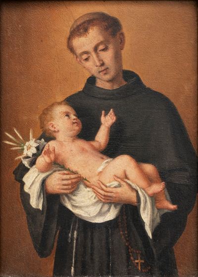 Sant'antonio da Padova con Gesù Bambino