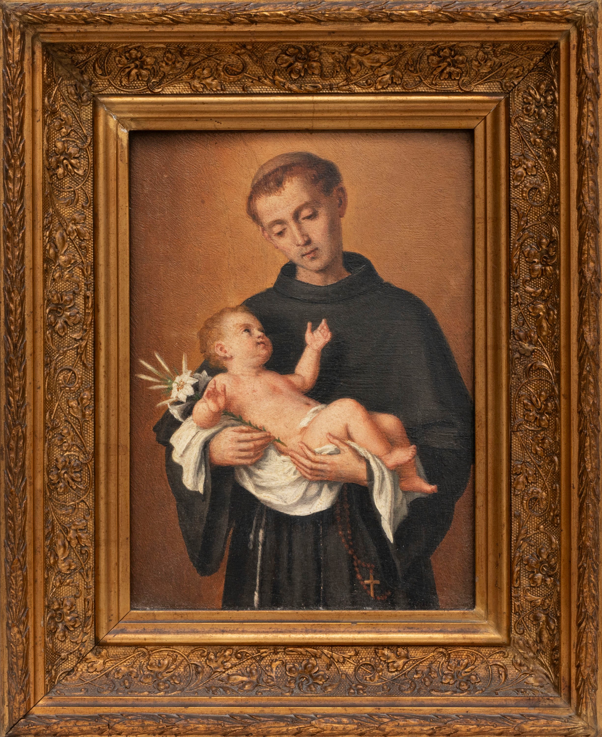 Pasquale Sarullo - Sant'antonio da Padova con Gesù Bambino