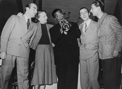 Louis Armstrong, Stampa vintage alla gelatina ai sali d'argento