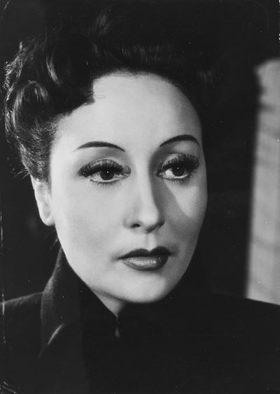 Clara Calamai - Stampa vintage alla gelatina ai sali d'argento