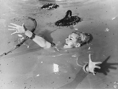 Anita Ekberg in 'I Mongoli', stampa vintage gelatina ai sali d'argento