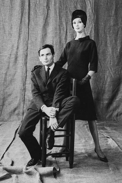 Pierre Cardin e Ina Balke
