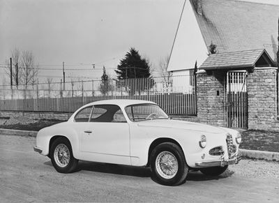 Alfa Romeo, 1900 Coupé, Carrozzeria Touring (Sprint), Stampa vintage alla gelatina ai sali d'arge...