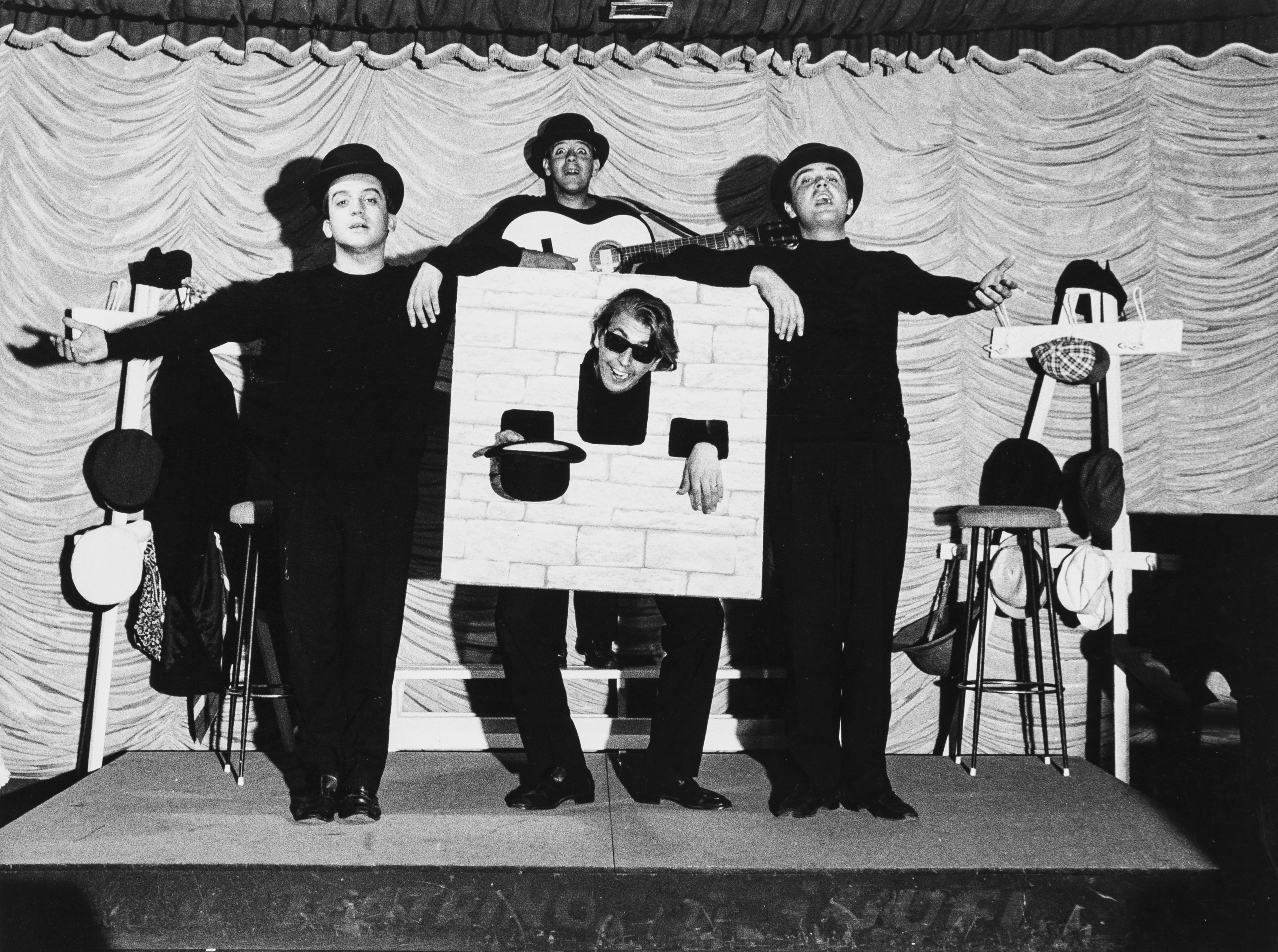 Anonimo - Roberto Brivio, Gianni Magni, Lino Patruno e Nanni Svampa, "Il Teatrino dei Gufi", tre ...