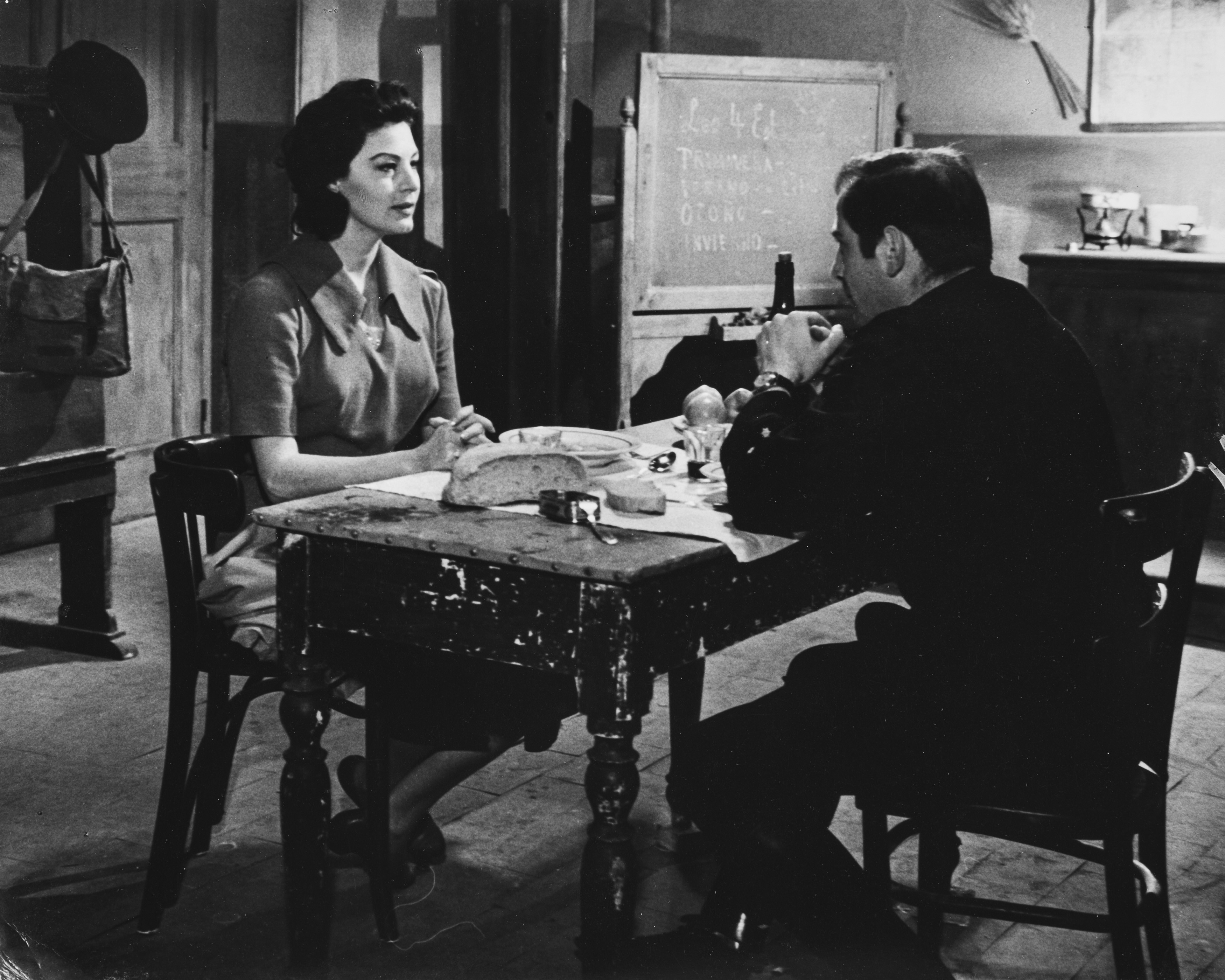 Giovanni Battista Poletto - Ava Gardner e Dirk Bogarde - Due stampe vintage alla gelatina ai sali...