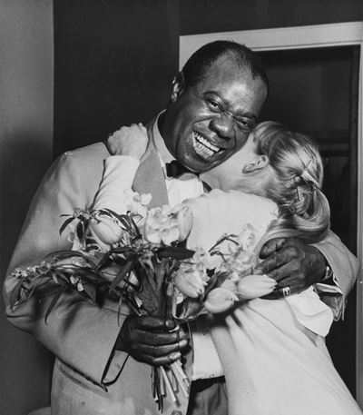 Louis Armstrong, Stampa vintage alla gelatina ai sali d'argento