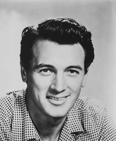Rock Hudson, Stampa vintage alla gelatina ai sali d'argento (1957)