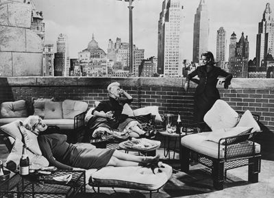 Jean Negulesco, Marilyn Monroe, Betty Grable e Lauren Bacall in 'Come sposare un milionario', Sta...