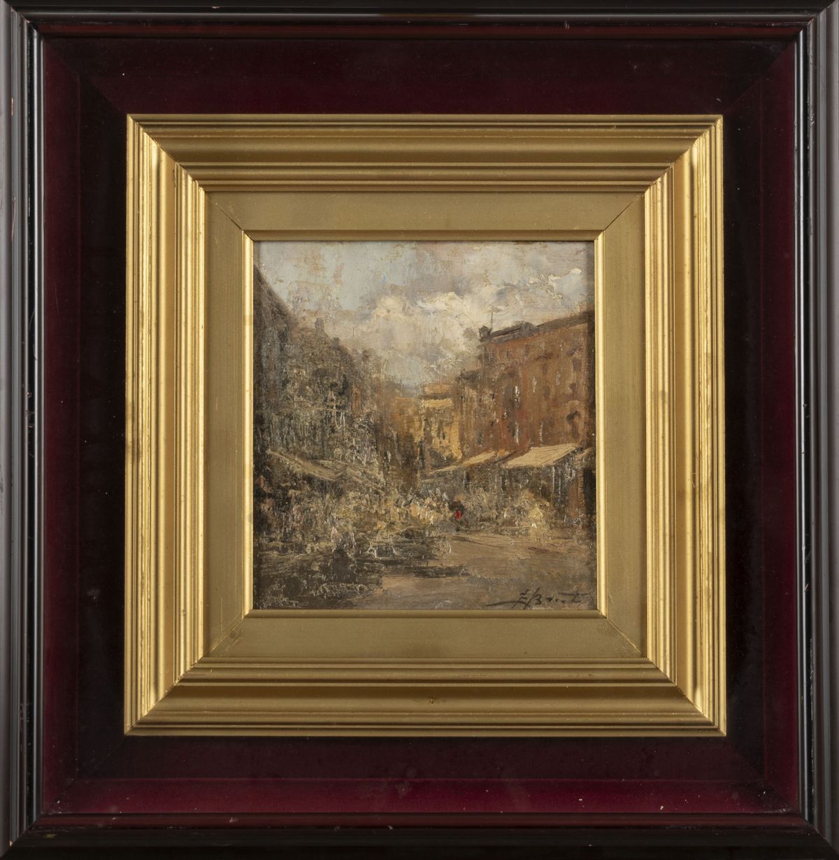 Ezelino Briante - Scorcio cittadino
