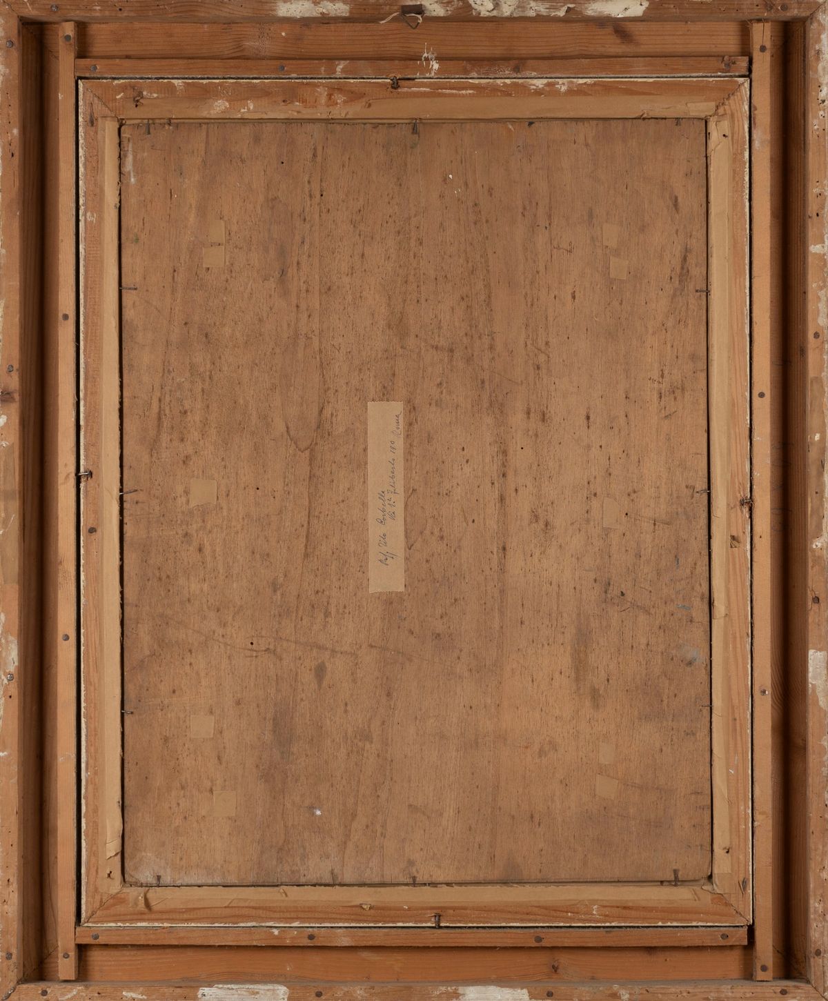 Tito Corbella - Luci nel bosco, olio su legno