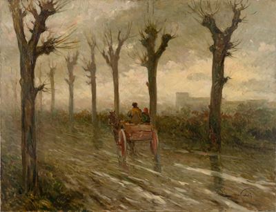 In carrozza d'inverno
