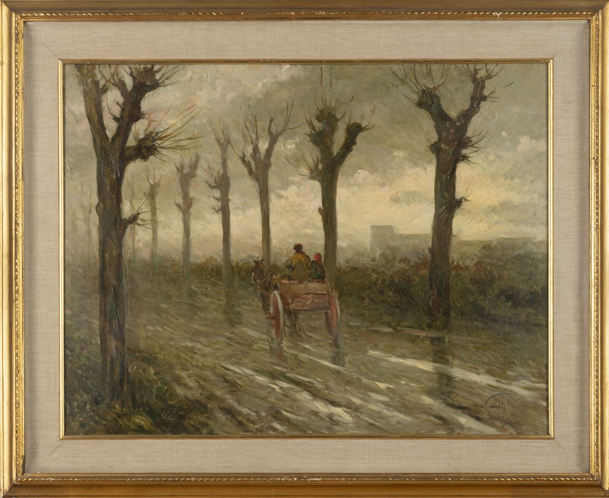 Tito Corbella - In carrozza d'inverno