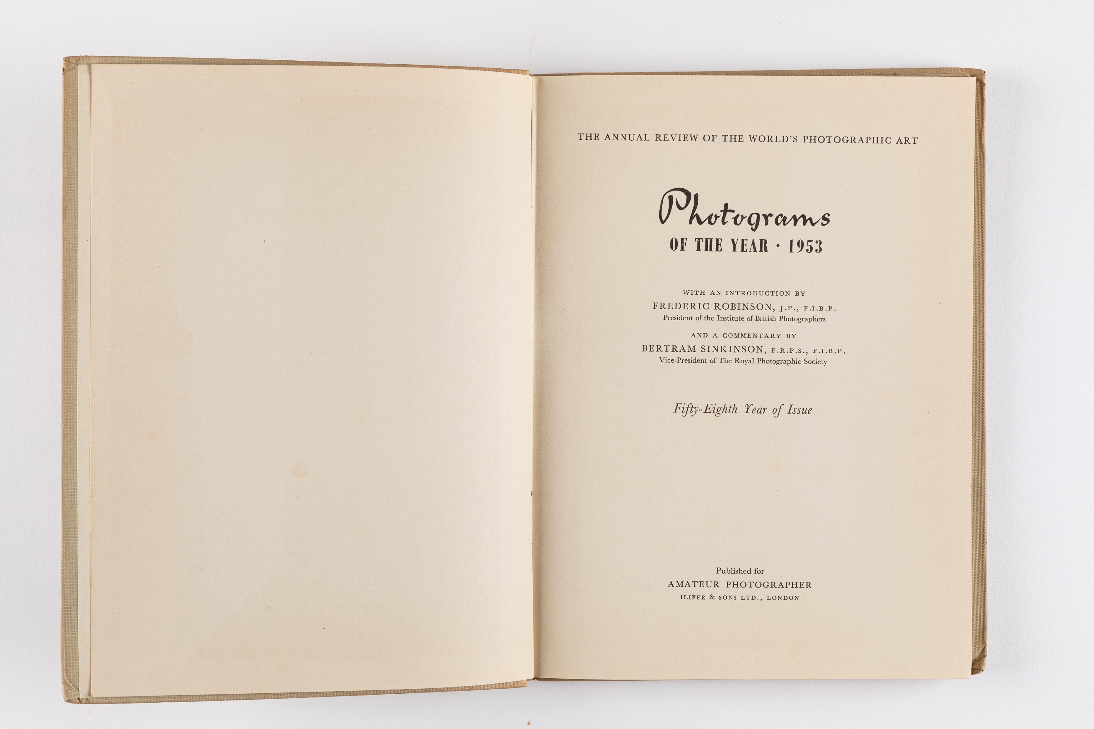 Amateur Photographer, Photograms of the Year 1953