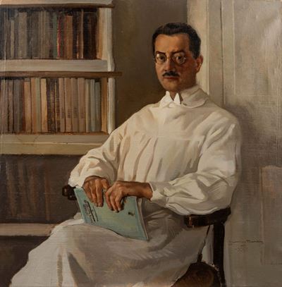 Senza titolo (olio su tela, 1922)
