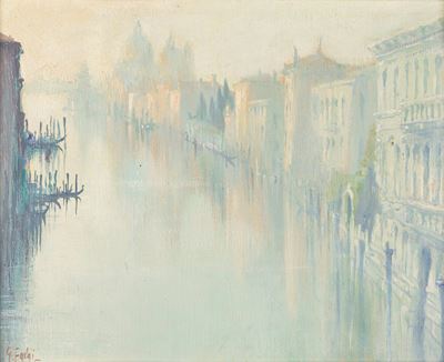 Venezia, Alba dal Ponte Dell'accademia