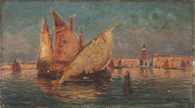 Venezia - olio su tavola