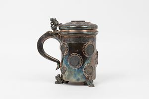  - 835 silver tankard, 20th century