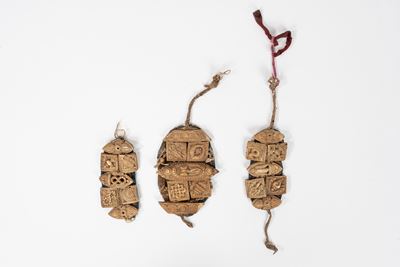Tre Bracciali in Osso, Tibet Secolo XIX